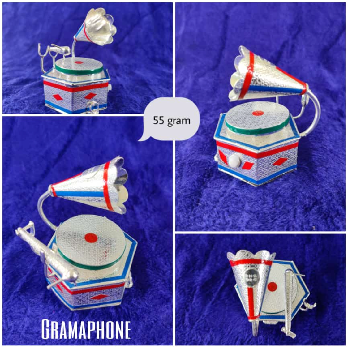 Silver Gramaphone