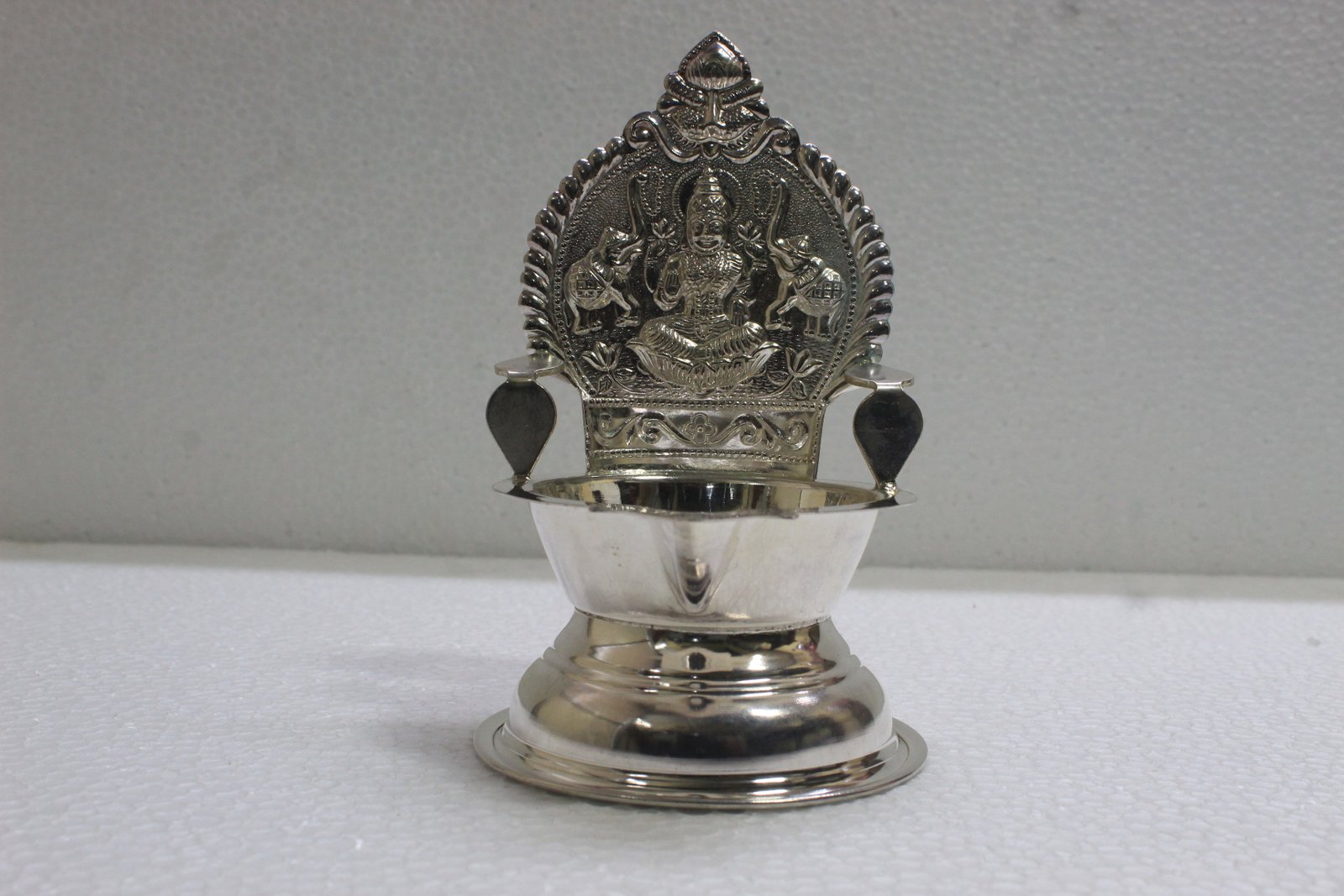 Silver Kamatchi Lamp