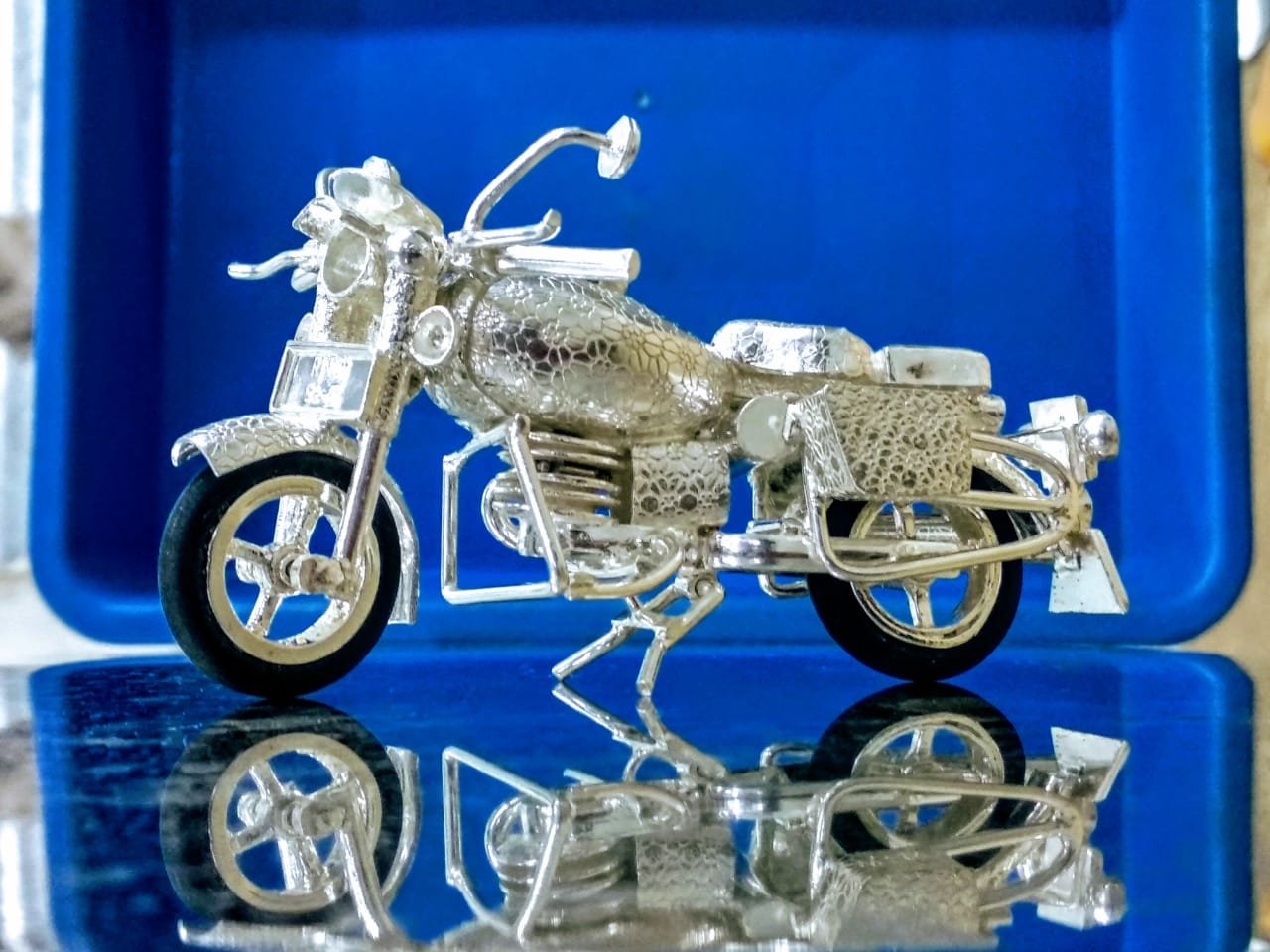 Silver Bike Tractor