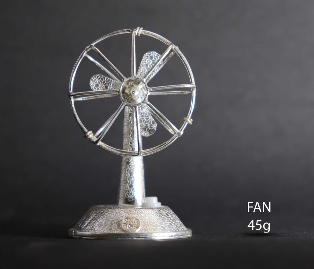 Silver Fan Telephone