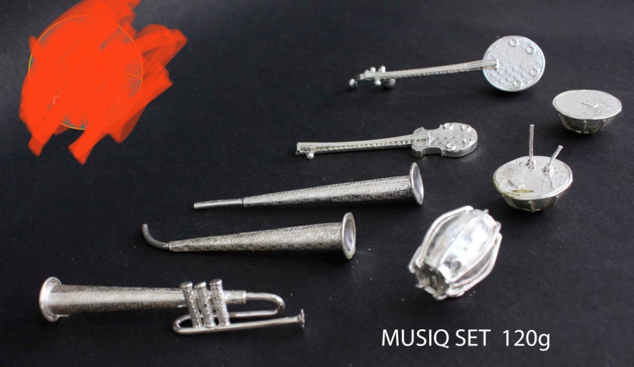 Silver Music Set