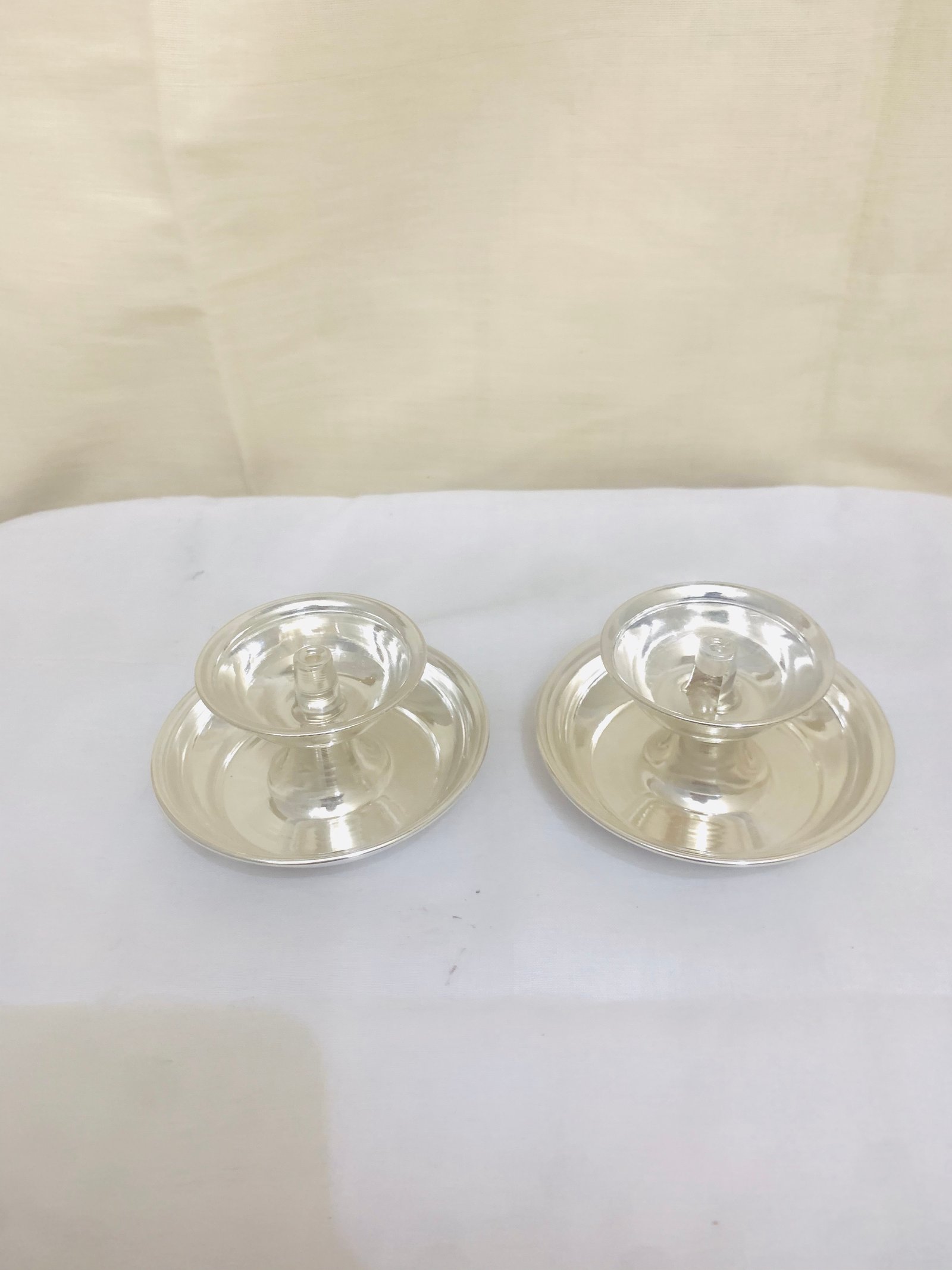 Silver Special Plate Jothi Pair