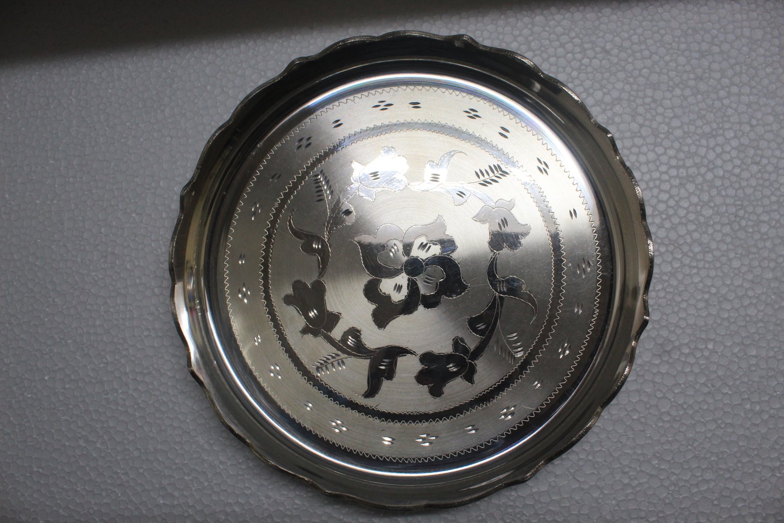 Silver Special Meals Thalli Plate